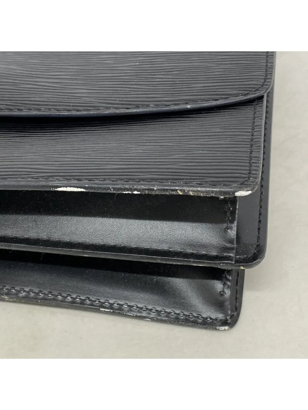 Louis Vuitton Shoulder Bag Epi Grenelle Noir
